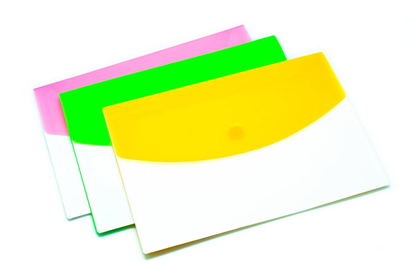 3 Compartment Expandable Plastic Folder (A4)