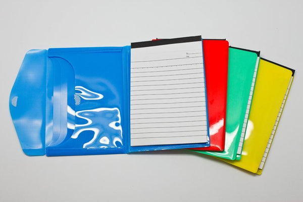 A6 Notepad with 4-Compartment Sleeve