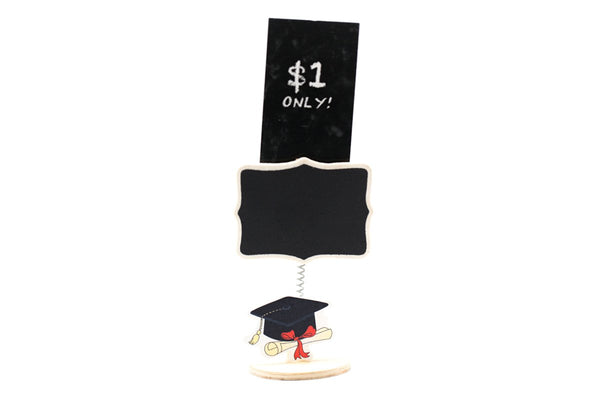 Graduation Blackboard Clip Holder