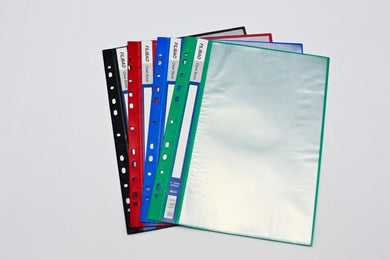 10 Pocket File-able Clear Holder Files and Folders One Dollar Only