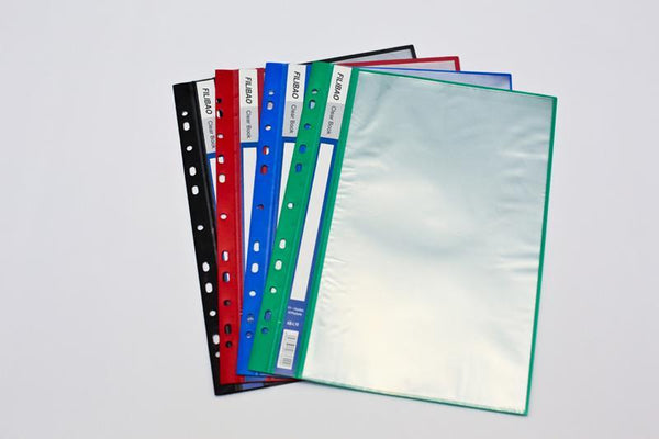 10 Pocket File-able Clear Holder