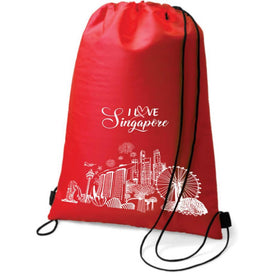 Drawstring Nylon Sports Bag (CCA Bag) Bags One Dollar Only
