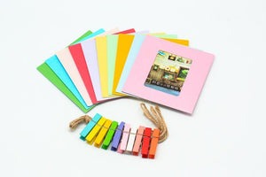10pc Cardboard Photo Frame Colour Gift Ideas and Novelties One Dollar Only