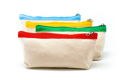 Premium Canvas Fabric Pencil Case Cases One Dollar Only