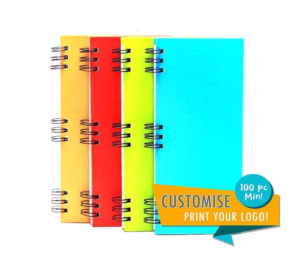 Ring Bound Neon Colour Slim Notebook