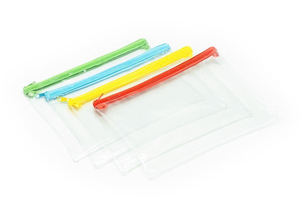 Transparent PVC A5 Zip Case